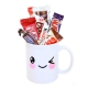 Taza divertida "Guiñando" - Tazas personalizadas
