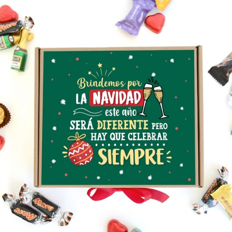 Brindis - Brindemos en Navidad color verde