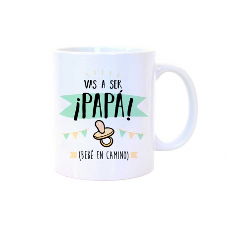 Taza "Papá ¡Bebé en camino!" - Tazas personalizadas