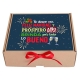 Caja Feliz Navidad y próspero año nuevo - Regalo navideño