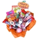 Cesta de Halloween con chuches