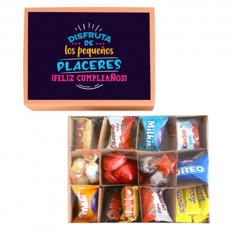 Cajita de bombones - Edición "Disfruta"