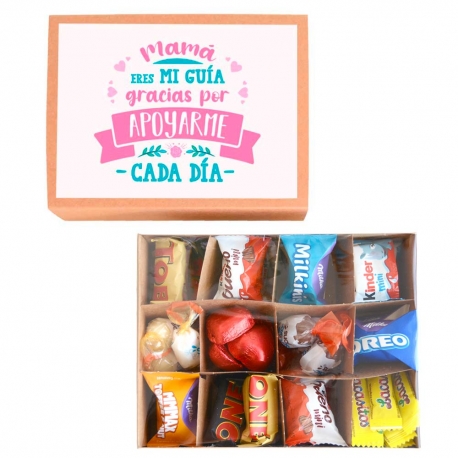 Cajita de bombones - Edición "Mamá Guía"