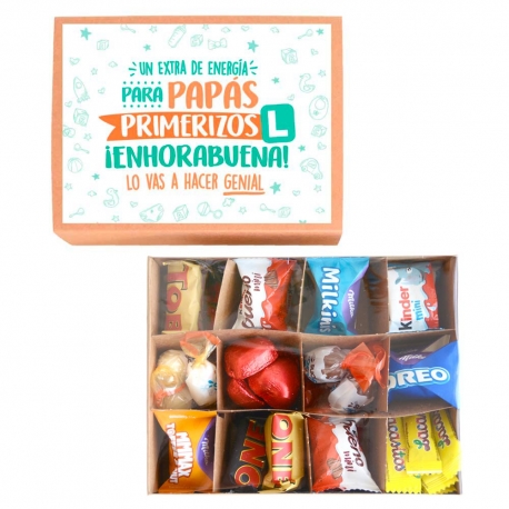Cajita de bombones - Edición "Papá ¡Enhorabuena!"