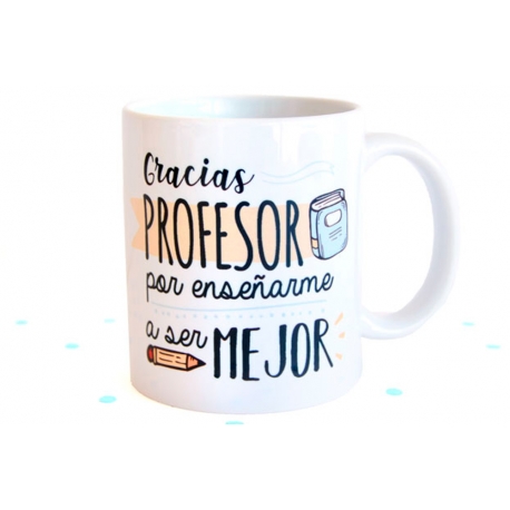 Taza "Gracias Profesor" - Tazas personalizadas