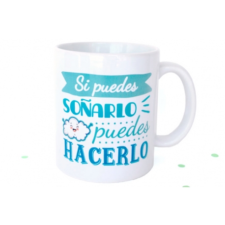 Taza original "Si puedes soñarlo" - Tazas personalizadas