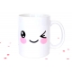 Taza divertida "Guiñando" - Tazas personalizadas