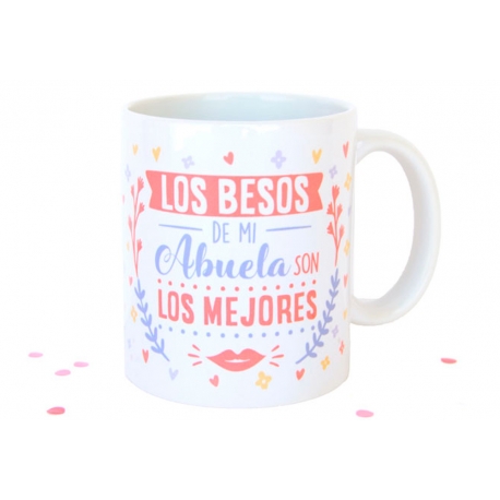 Taza "Besos de abuela" - Tazas personalizadas
