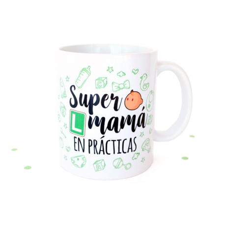 Taza "Mamá en prácticas" - Tazas personalizadas