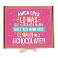 Amigas especiales - Caja de chocolatinas