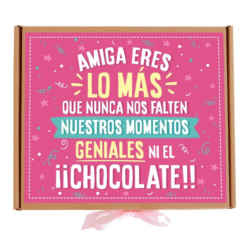 Amigas especiales - Caja de chocolatinas