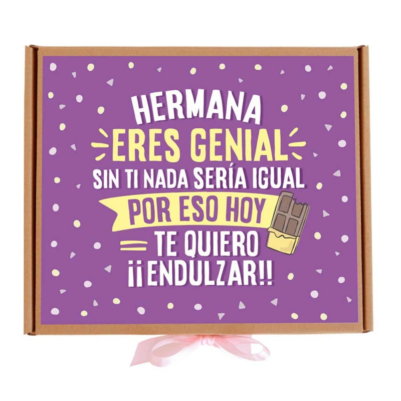 Regalo para hermana - Caja de chocolatinas