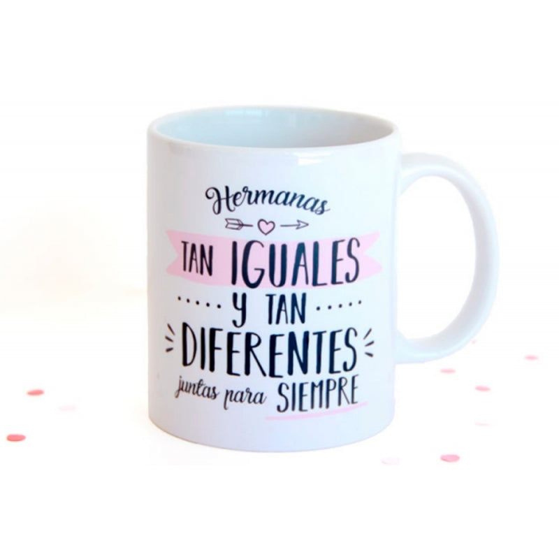 Taza - Hermanas tan iguales y diferentes