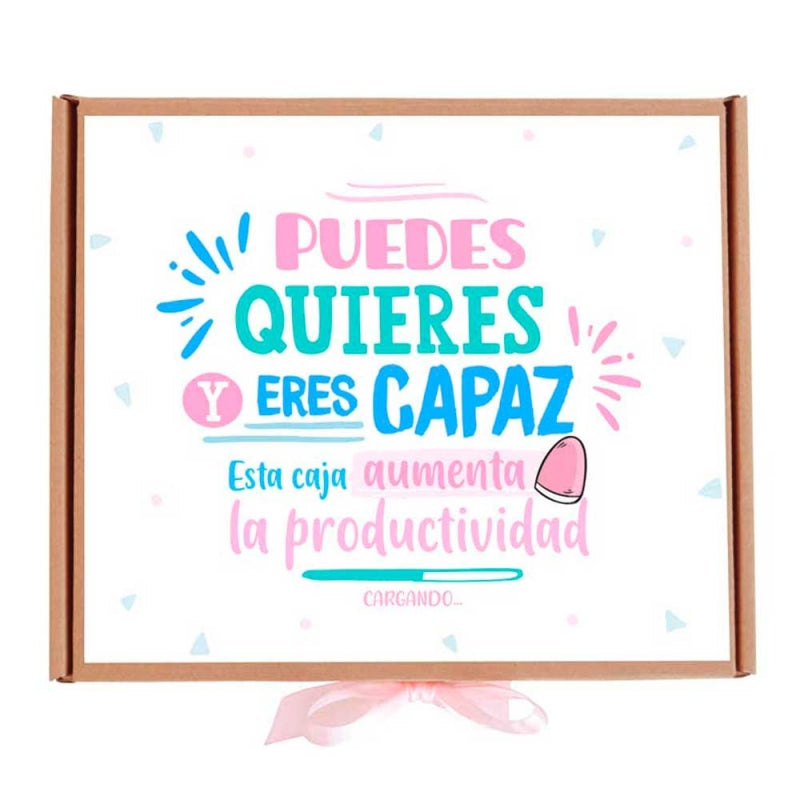 Eres capaz, aumenta la productividad - Caja de golosinas