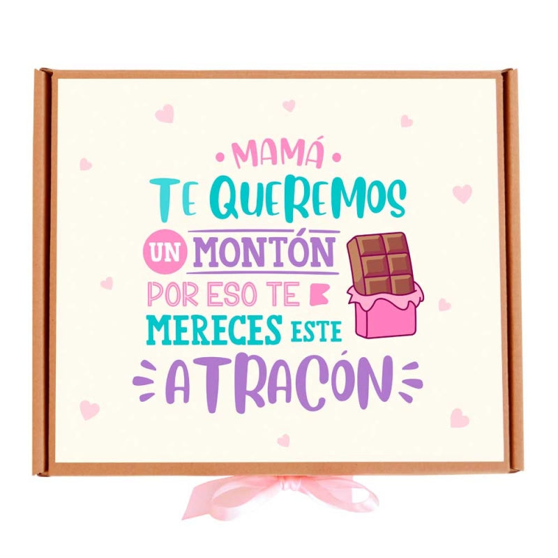 Mamá, te queremos un montón - Caja de chocolatinas