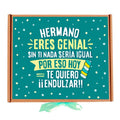Hermano/a eres genial - Caja de golosinas