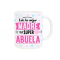 Taza - Mejor madre y súper abuela