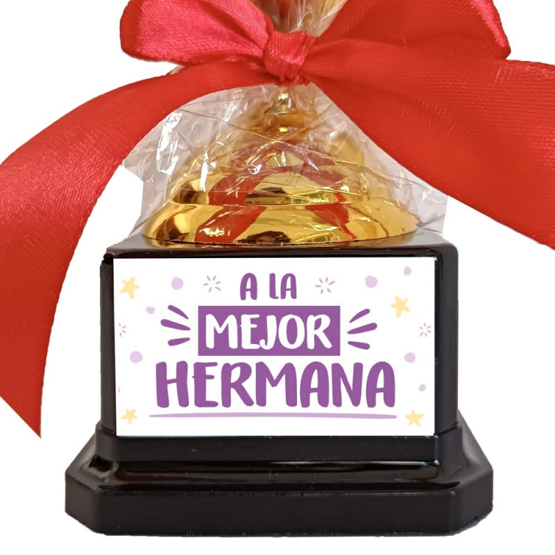 Trofeo para hermanas y hermanos