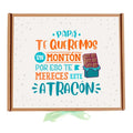Papá, te queremos un montón - Caja de chocolatinas