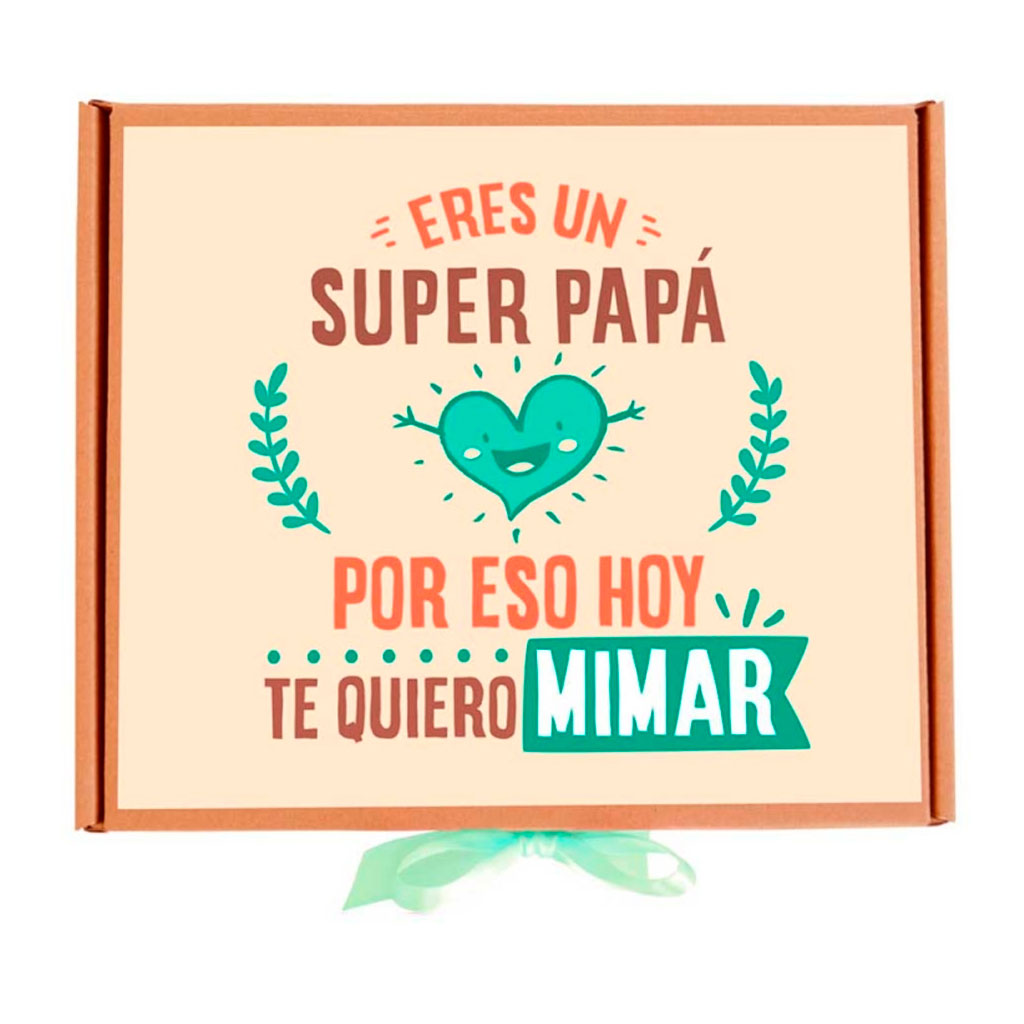 Súper Papá - Caja de golosinas