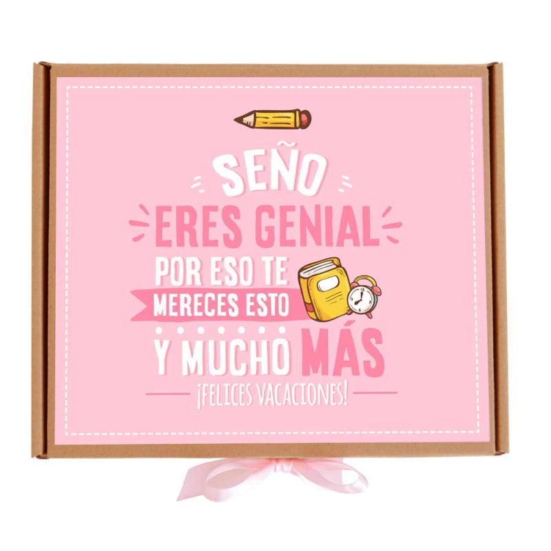 Señorita, eres genial - Caja de chocolatinas