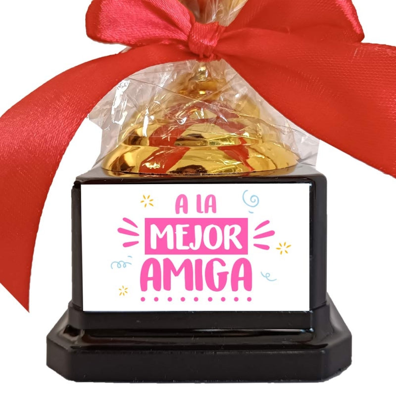 Trofeo de mejores amigos y amigas