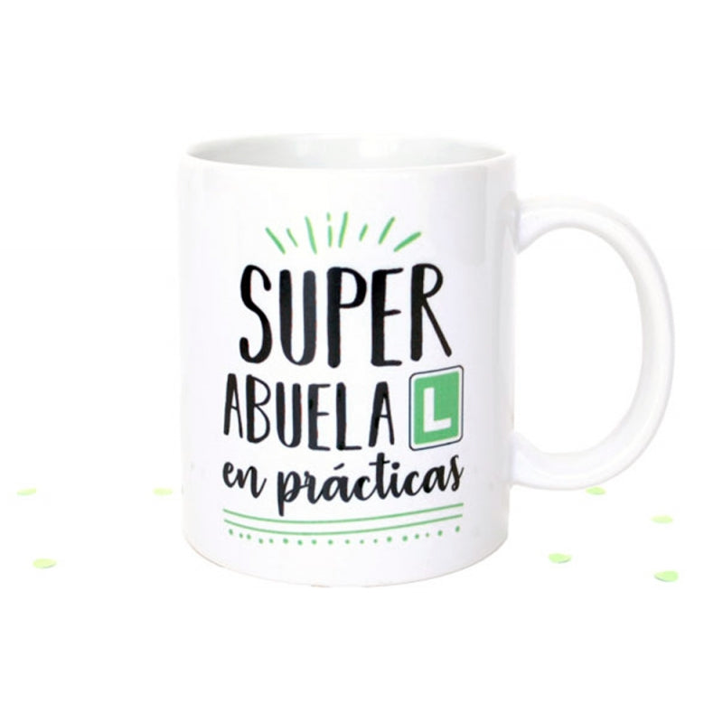 Taza - Súper abuela en prácticas (L)