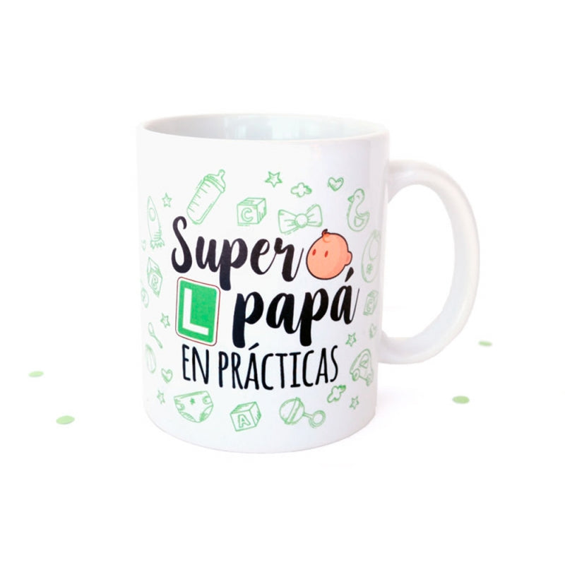 Taza - Súper Papá en prácticas (L)