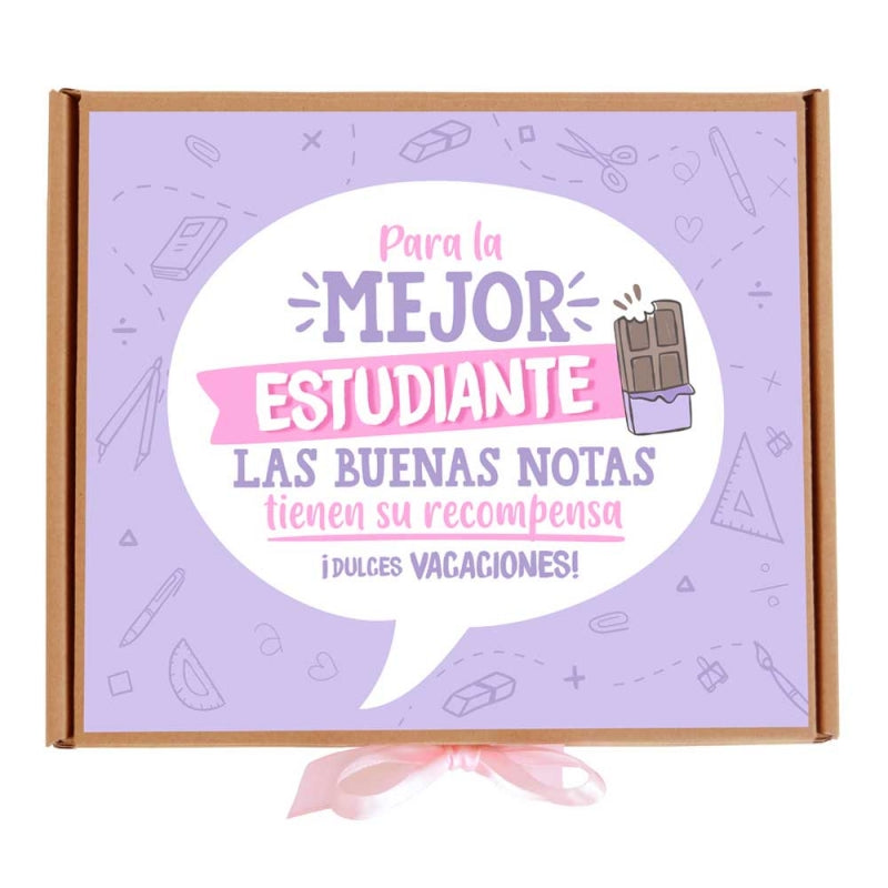 La mejor estudiante - Caja de chocolatinas