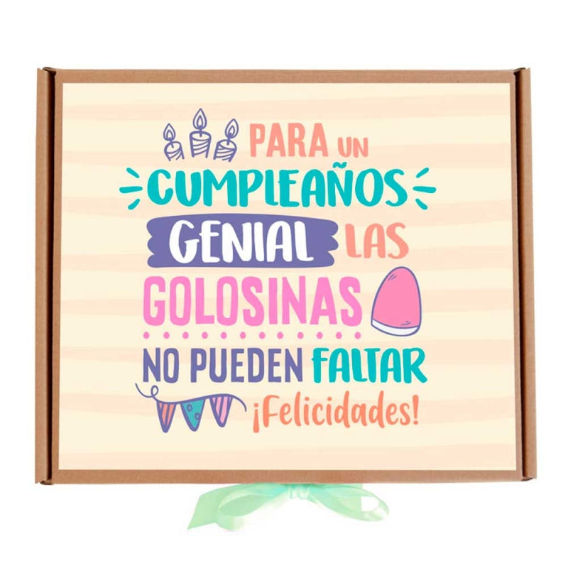 Cumpleaños genial - Caja de golosinas