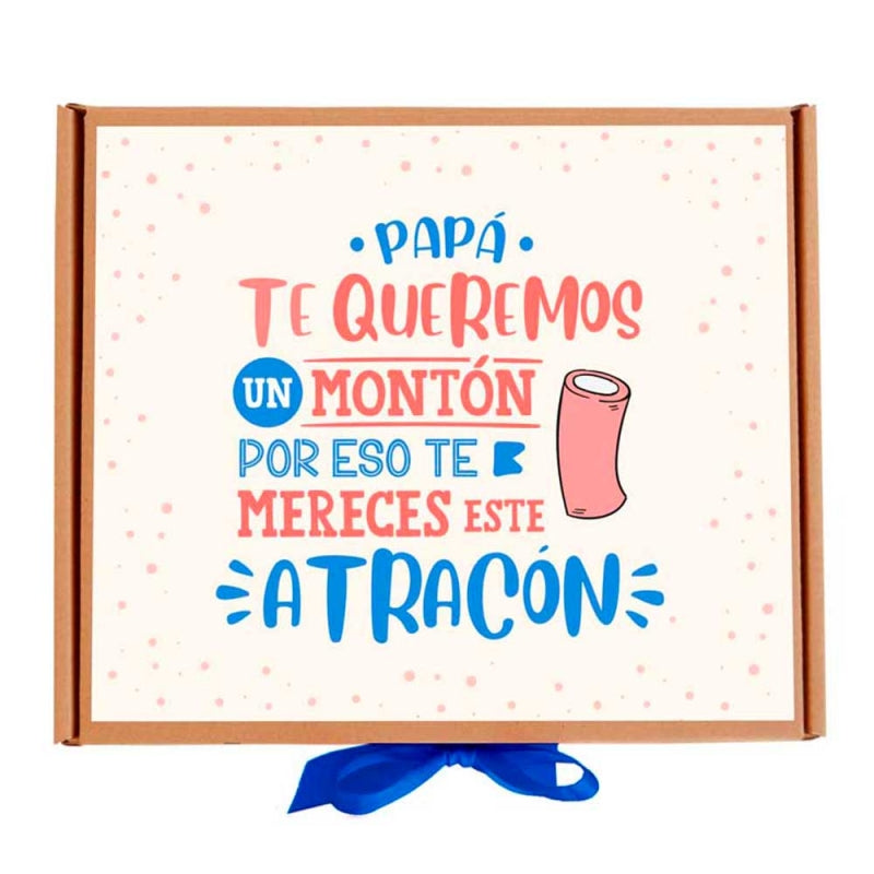 Papá, te queremos un montón - Caja de golosinas