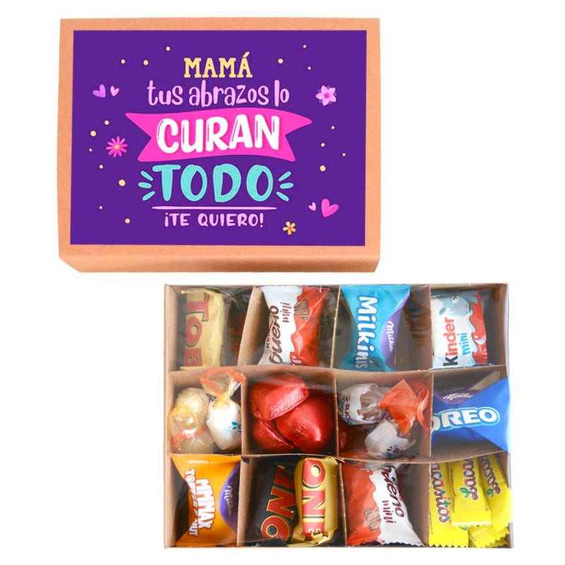 Cajita de bombones - Los abrazos de mamá