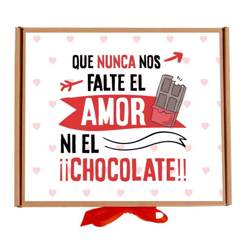 Que nunca nos falte el amor - Caja de chocolatinas