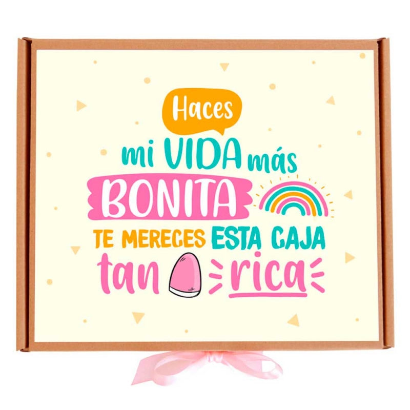 Haces mi vida más bonita - Caja de golosinas