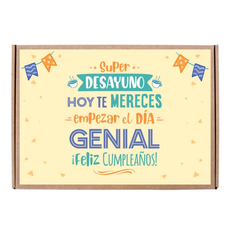 Feliz cumpleaños - Desayuno a domicilio
