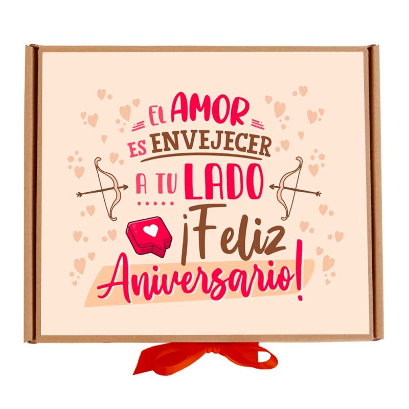 Feliz Aniversario - Caja de chocolatinas