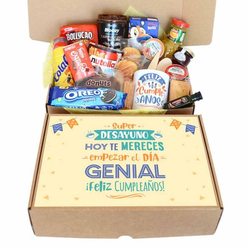 Feliz cumpleaños - Desayuno a domicilio