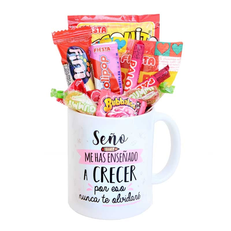 Taza - Seño, me has enseñado a crecer