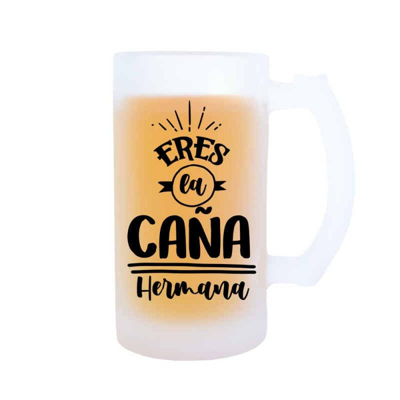 Jarra de cerveza - Eres la caña personalizada