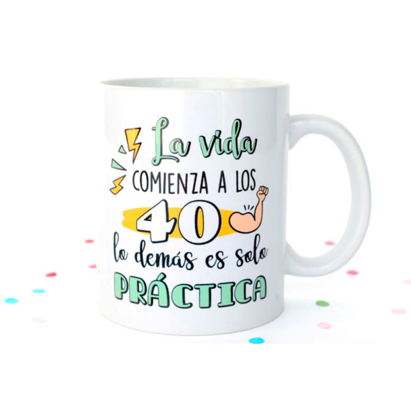 Taza - Celebra tus 40 años