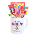 Taza Vas a ser abuela con chupete de MONECES, presentación lista para regalar