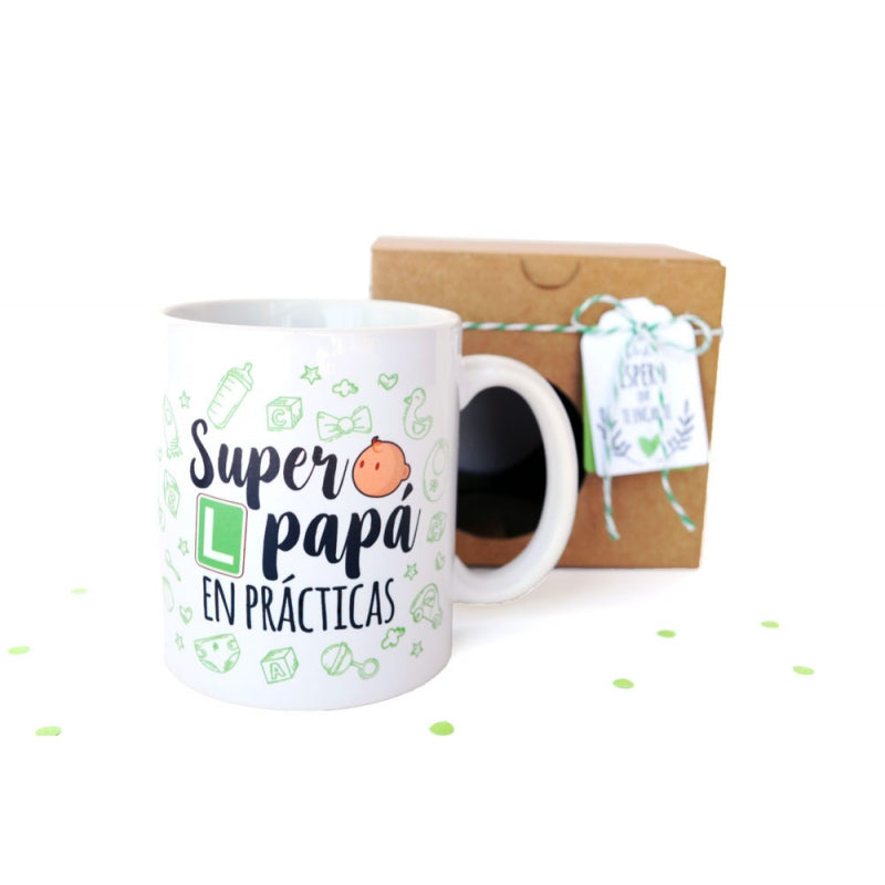 Taza - Súper Papá en prácticas (L)
