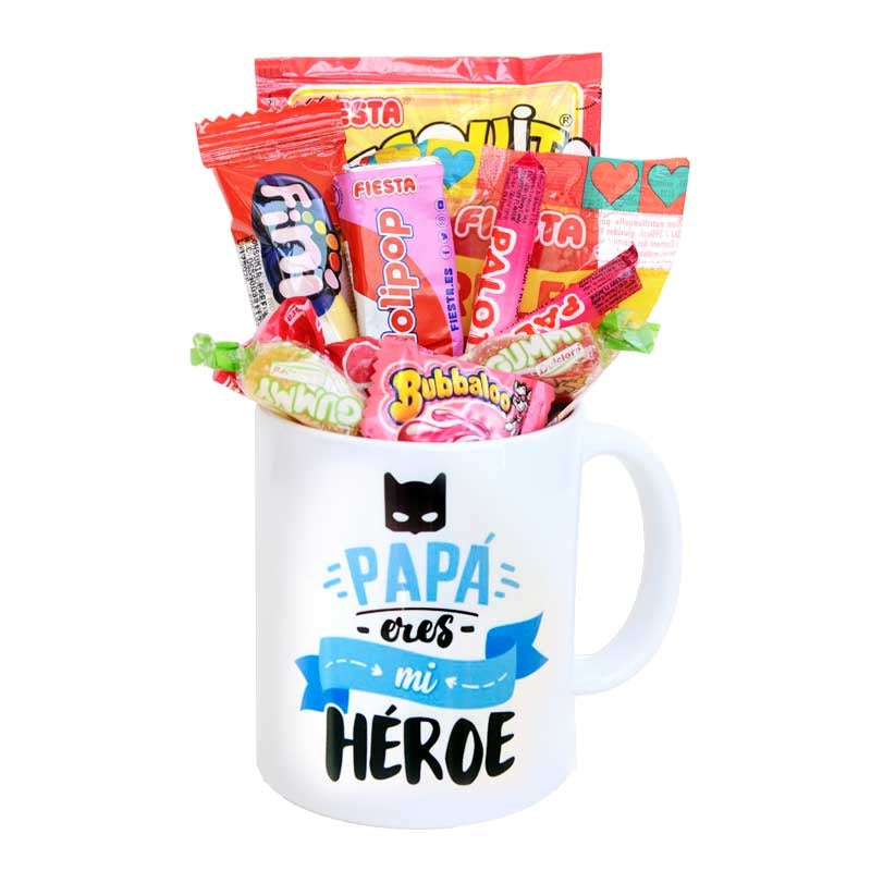 Taza - Papá eres mi héroe