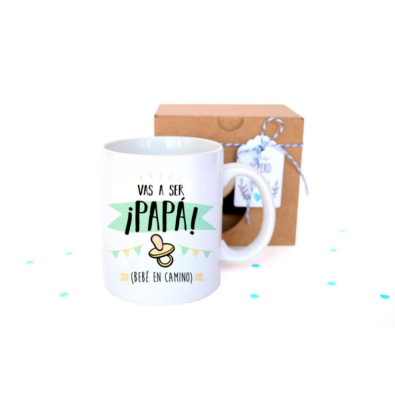 Taza - Vas a ser papá (con chupete)