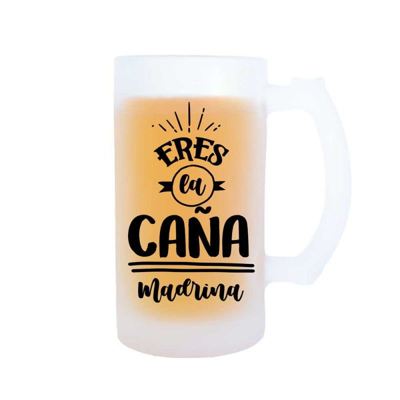 Jarra de cerveza - Eres la caña personalizada