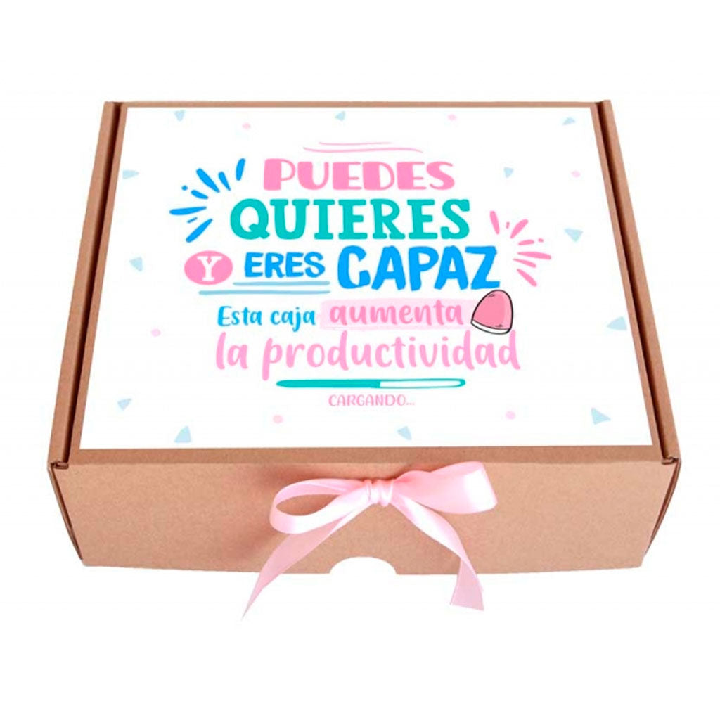 Eres capaz, aumenta la productividad - Caja de golosinas