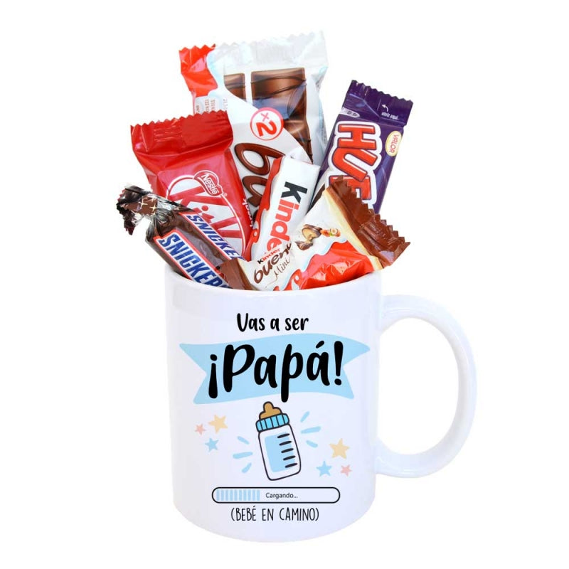 Taza - Vas a ser papá, bebé en camino