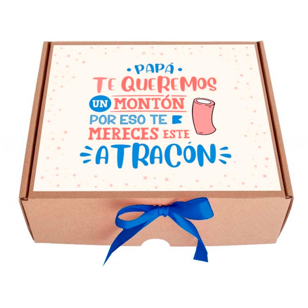 Papá, te queremos un montón - Caja de golosinas