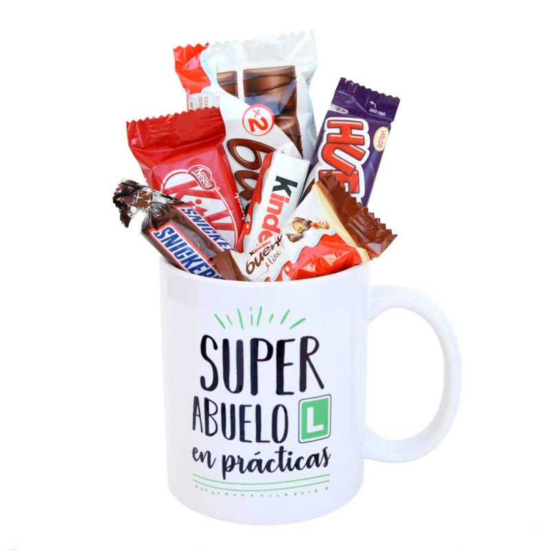 Taza - Súper abuelo en prácticas (L)