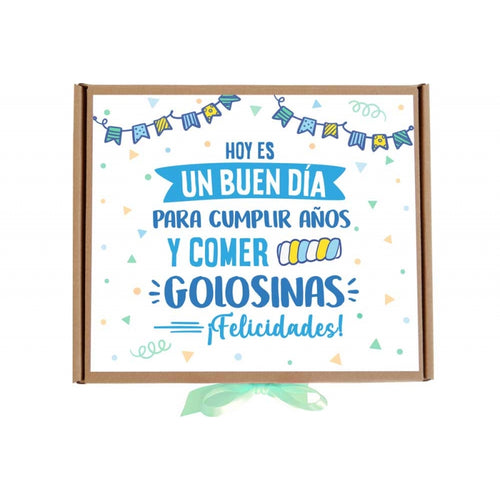 Feliz cumpleaños - Caja de golosinas
